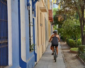 Biking In Santiago Neighbourhood