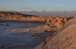Atacama Desert At Sunset