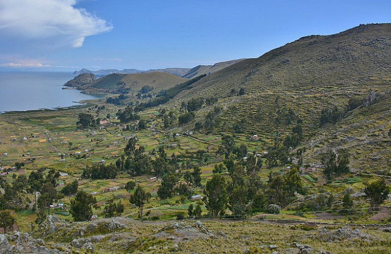 Bolivian Side Of Lake