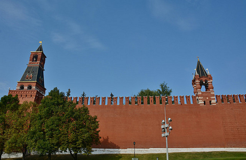 Imposing Kremlin Wall