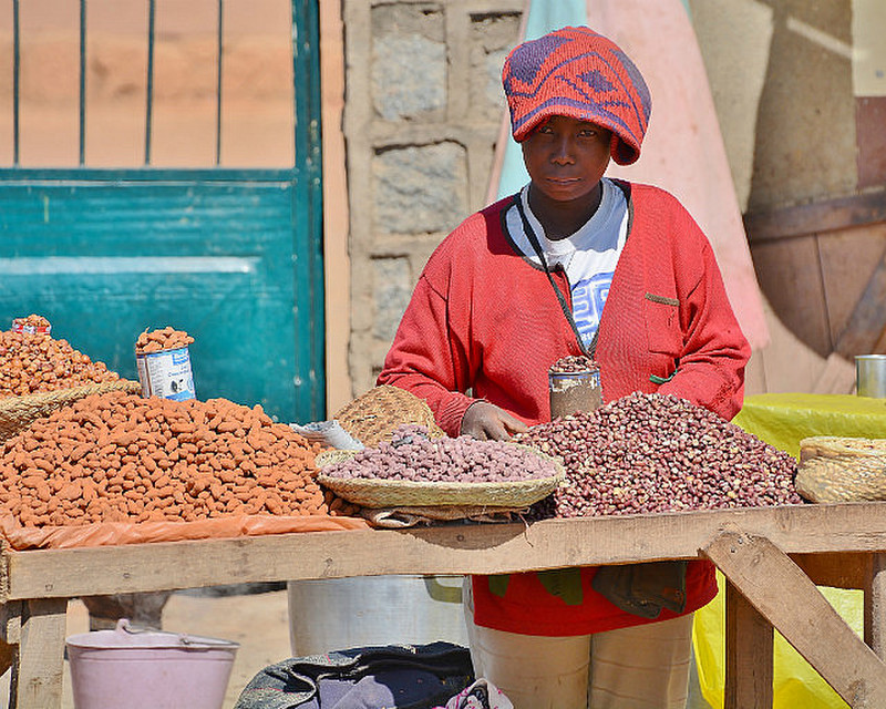 Madagascar Nut Salesperson
