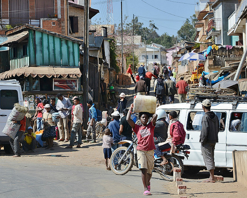 Madagascar Street Scene