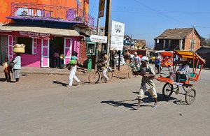 Madagascar Street Scene