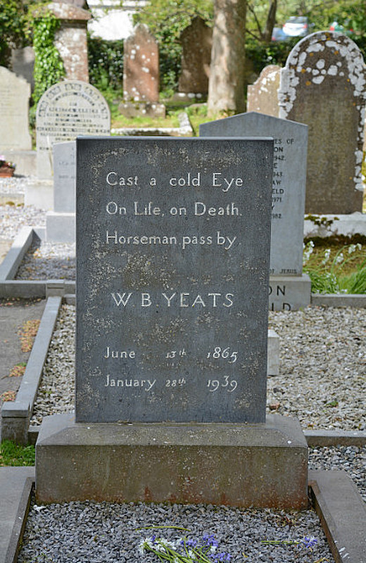 Final Resting Place Of Famous Irish Poet