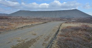 Road To Hverfjall Crater