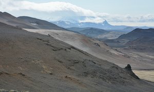 Lake Myvatn Landscape