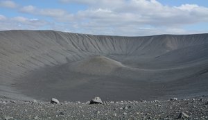 Inside Hverfjall Crater