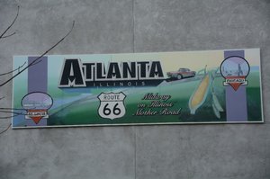 Atlanta, Illinois Murals On Route 66