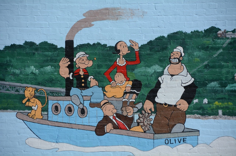 Popeye Mural