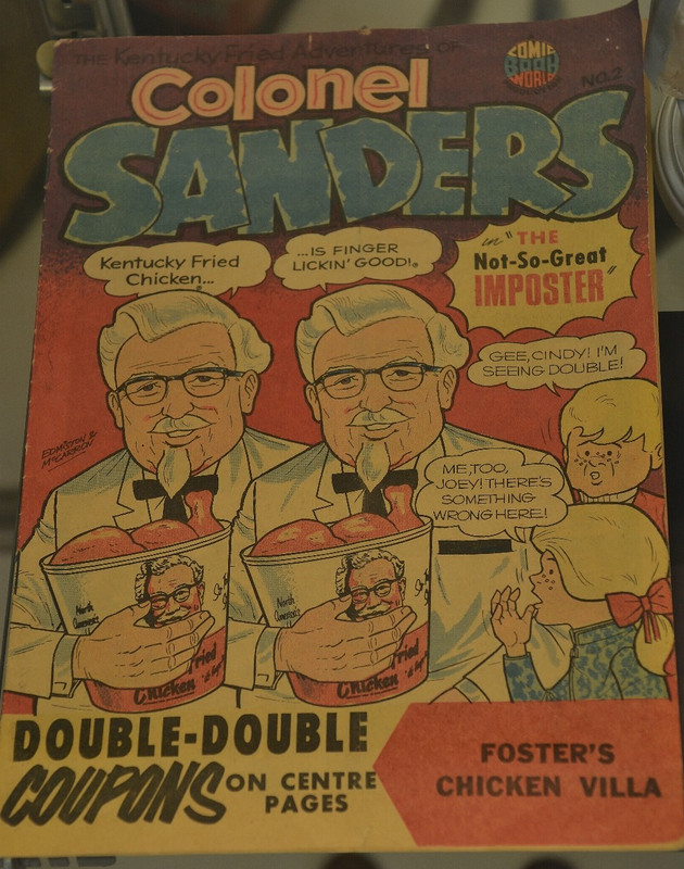 The Colonel As A Comic Book Hero