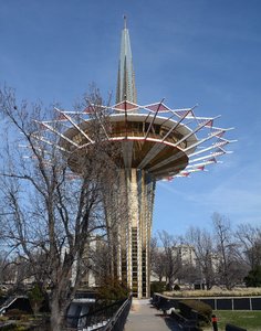 The Prayer Tower At Oral Roberts University