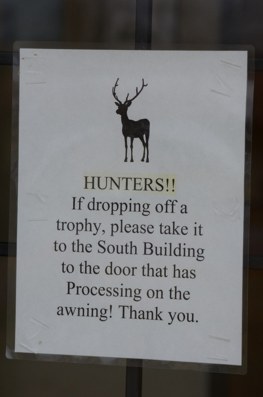 Hunters Don&#39;t Drag Bodies Through The Front Door