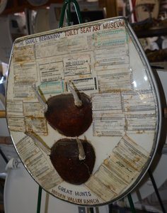 The Very First Toilet Seat &amp; Museum Licenses 