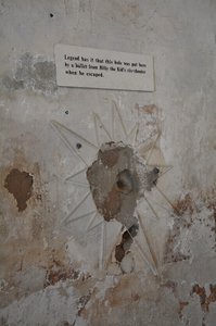 Bullet Hole Left By Billy The Kid