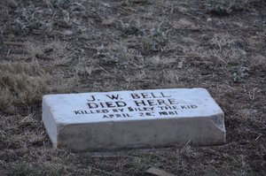 Spot Where Deputy Bell Was Killed By Billy The Kid