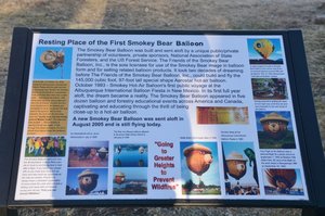Resting Place Of Smokey The Bear Balloon