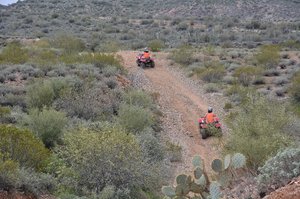 Desert ATVing