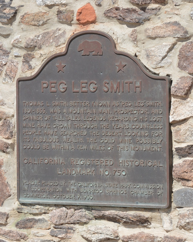 Liar Peg Leg Smith Monument