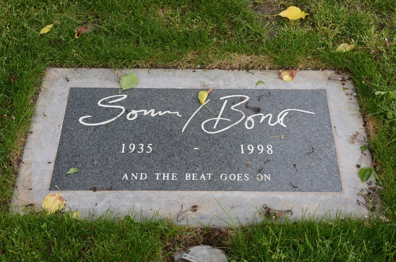 Sonny Bono At Palm Springs Cemetery 
