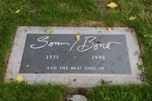 Sonny Bono At Palm Springs Cemetery 