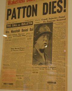 Patton Died In A Car Accident After War
