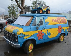 The Scooby Doo Van