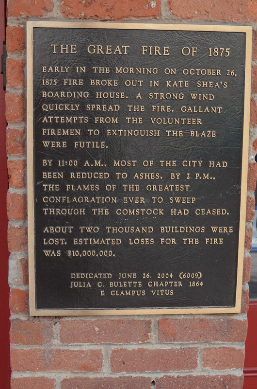 Virginia City Burned To The Ground In 1875
