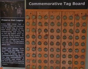 Tag Board Like The One I Used When Mining