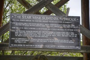 Star Mine Suspension Bridge