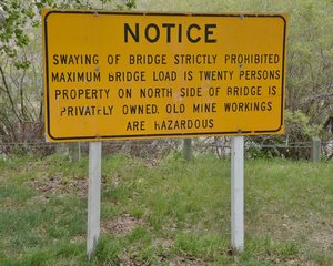 No Swaying On The Bridge