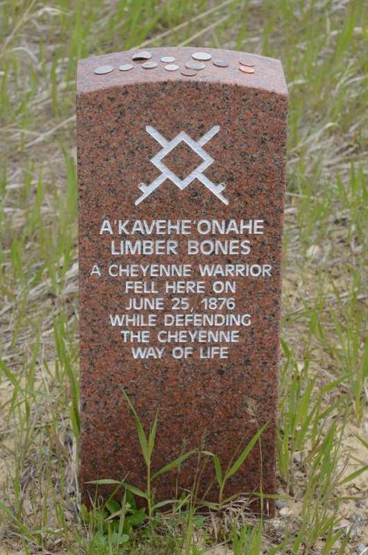 Marker For One Of The Indians