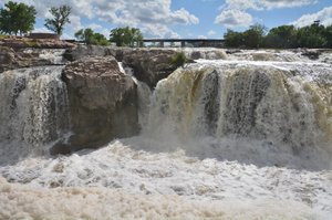 The Falls of the Big Sioux River 
