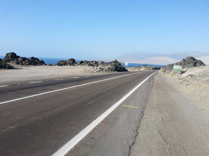 On the road into the unknown Atacama Desert
