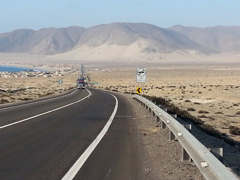 On the road into the unknown Atacama Desert
