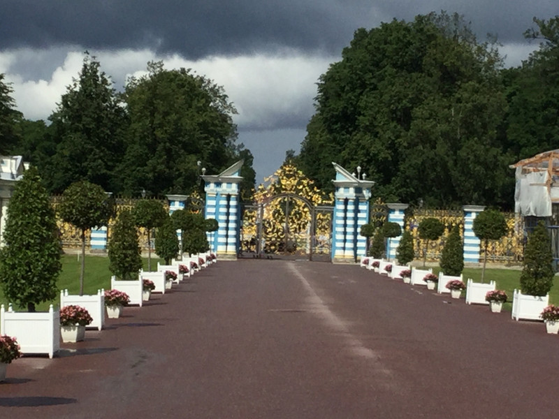 The grand entrance gates