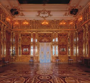 The restored Amber Room