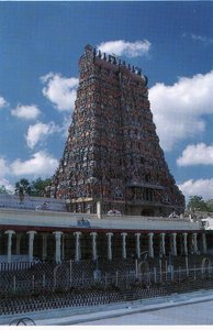 Meenakshi temple with 1000 pillars