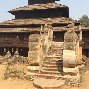 Nat Taung Kyaung wooden Monastery