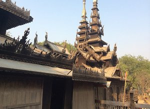 Nat Taung Kyaung wooden Monastery