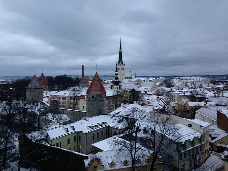 View from Toompea hill