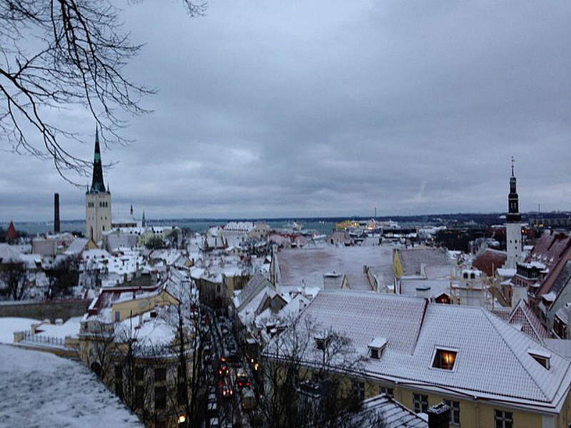 View from Toompea hill