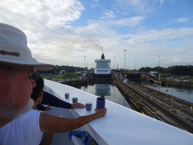 Another view along the Gatun locks