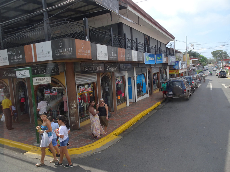 Street scene in Puntarenas