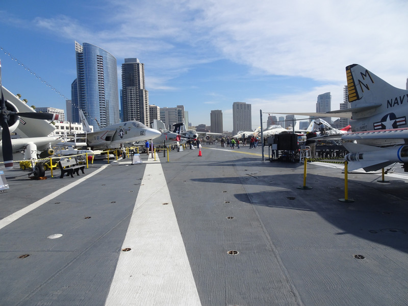 The deck of the Midway