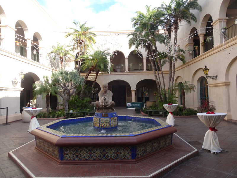 Courtyard in the House of Hospitality