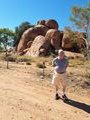 Fletcher at Devil's Marbles