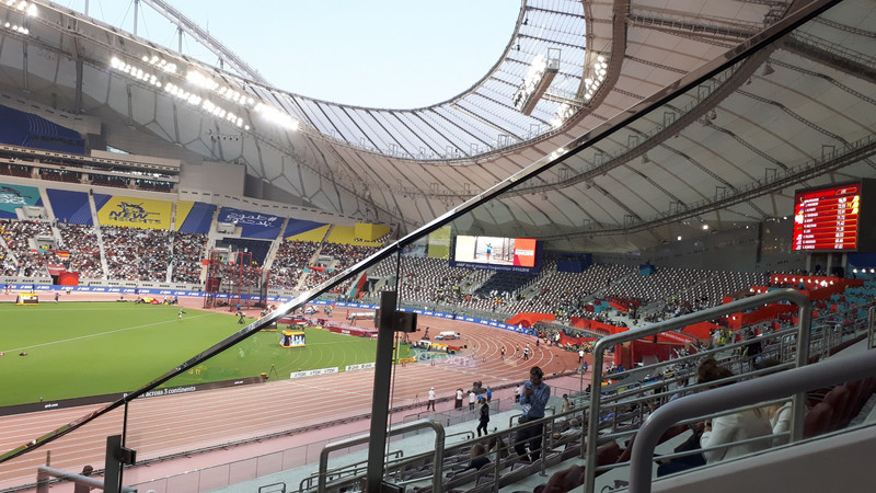 Inside Khalifa Stadium