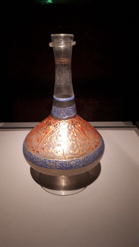 Glass bottle from the 10th Century