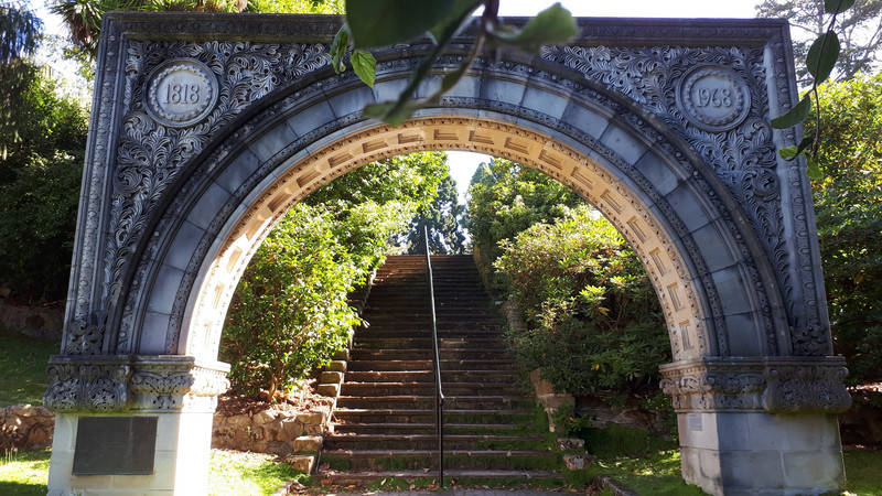 Memorial Arch in the Gardens