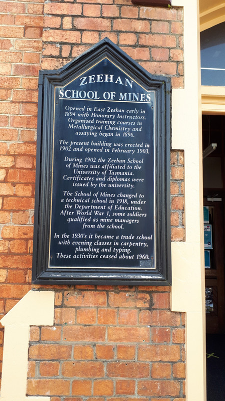 School of Mines, the venue for the Heritage Museum